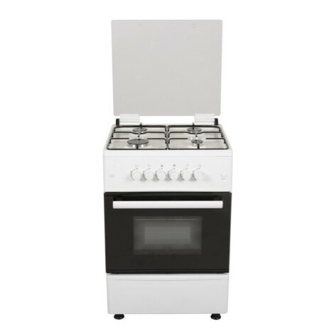 Maxi 4 Burner Gascooker 6060 4B White