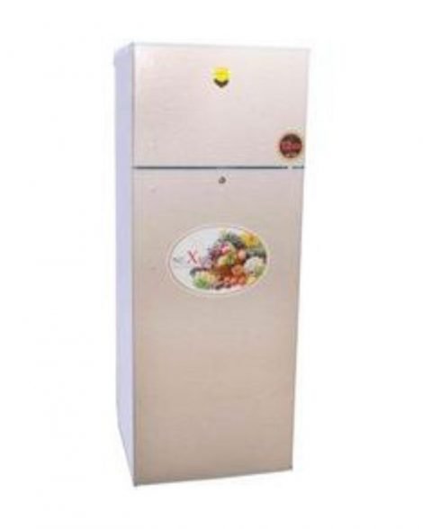 Nexus Fridge - Silver With Flower NX-245 LTR
