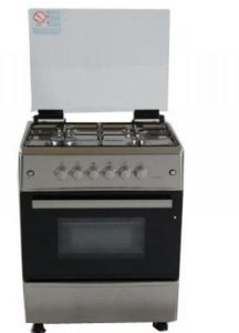 NEXUS GAS COOKER BLACK GCCR-NX-5055B(3+1)