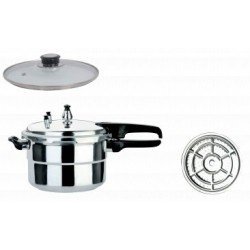 11 LTR UNFIXED HANDLE PRESSURE COOKER - S-712(6)