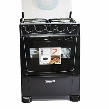 Scanfrost 50x50 4 Gas Burner Cooker with Oven - Black APSCCKFG33 / CK5400NG