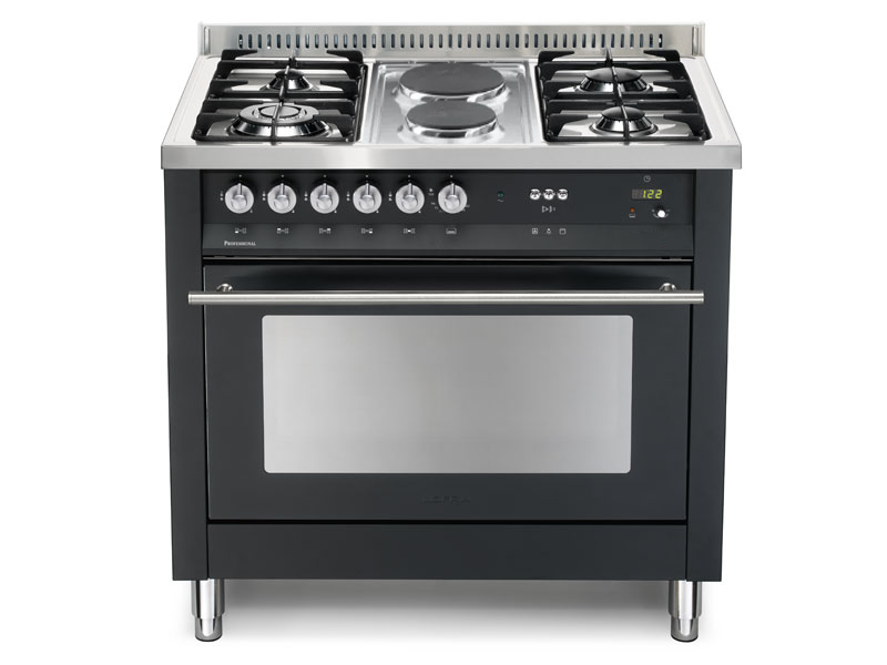 Scanfrost 4 Gas Burner 2 Hotplate Cooker With Oven Grill SFC9423B APSCCKFG25 LU GOLD STORE