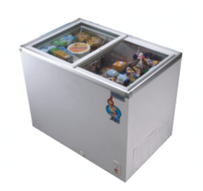 Scanfrost 300Ltr Glass Top Display Freezer APSCFZCBU06/SFCH300 (Discounted)