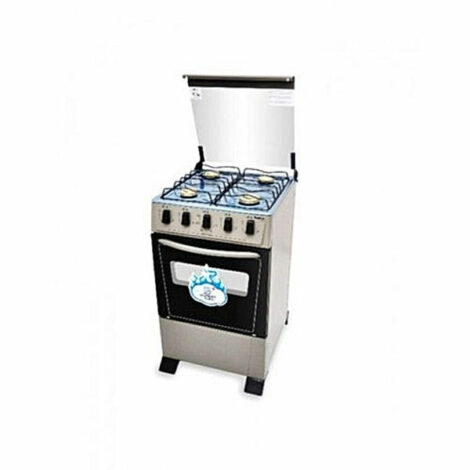 Scanfrost 50x50 4 Gas Burner Cooker with Oven - Grey APSCCKFG24/ CK5400NG
