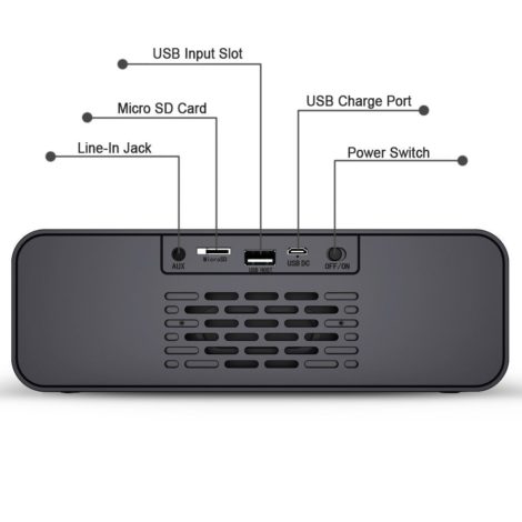 SCANFROST APSCHT0004 / SFSB3000C/ LY-S201 - 30W,Bluetooth,AUX,Line in, TF,USB - Image 2