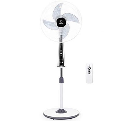 FM040SB (16' standing fan black colour with remote)