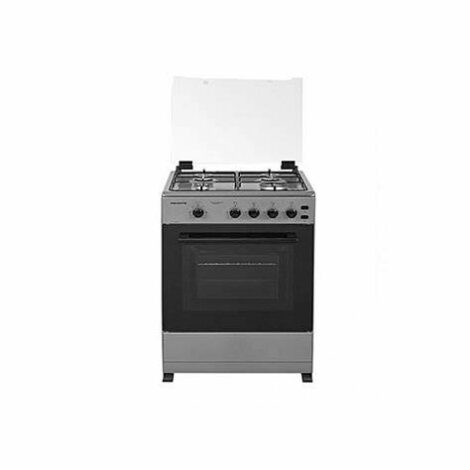 Maxi 4 Burner, 3 Gas 1 Electric Cooker 6060 TR 31 Black Grey