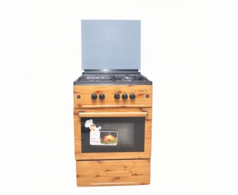 Maxi 4 Burner, 3 Gas 1 Electric Cooker 6060 TR 31 Wood