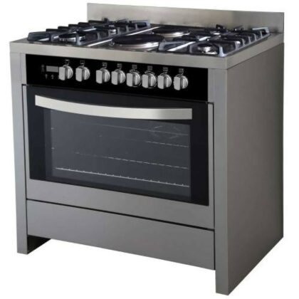 Scanfrost 4 Gas Burner 2 Hotplate Cooker With Oven/Grill. 
 Auto Ignition - Stainless Steel APSCCKFG14/ SFC9423SS