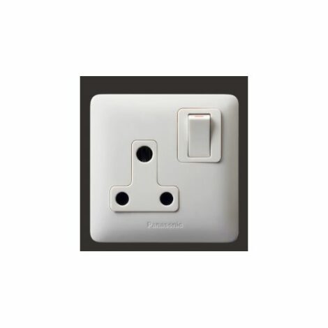 Panasonic 1-Gang 15A Round-pin Socket-WDBA1311-N