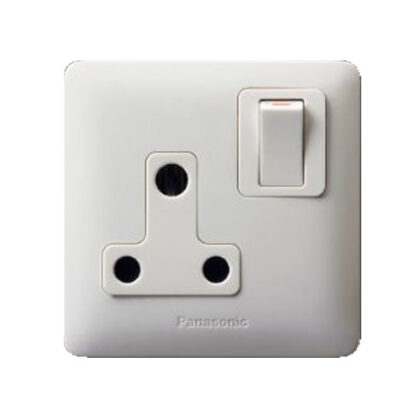 Panasonic Round Wall Socket 1G 15A WABA1311-N
