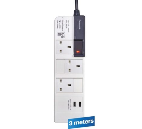 Panasonic WCHG253322W Extension Cord - 3 Metres