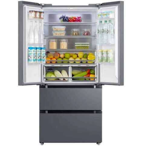 Midea 469Liters Refrigerator  HQ-610WEN BLACK