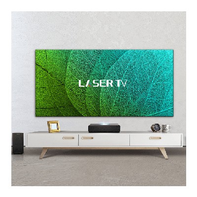 Hisense 100'' 4 K UHD, SCREEN,PROJECTOR,PURE & NATURAL COLORS TV 100LASER