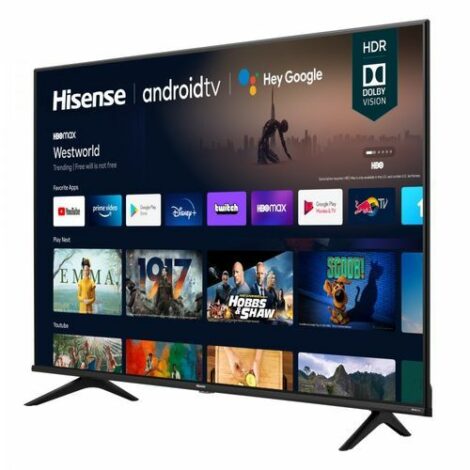 Hisense 70" UHD 4K SMART TV, 3 HDMI, 2 USB, 1 AV, Free Wall Bracket, WIFI, LAN TV 70A6H