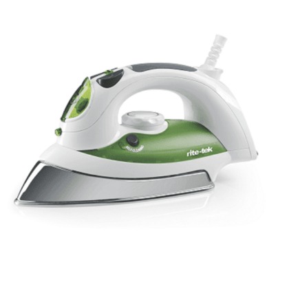 Rite-Tek Steam Iron 2200W Non Stick Sole Plate Antidrip Self Cleaning ST782