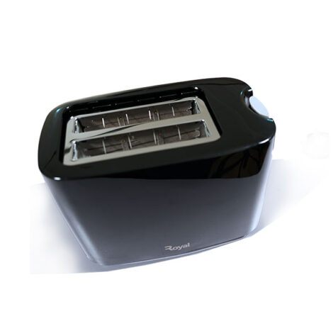 Royal 2 Slice Toaster Adjustable Browning Control RT01101DBC