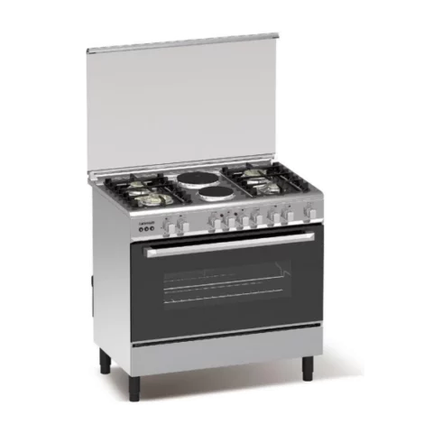 SKYRUN 4 Gas + 2 Electric Gas Cooker | 6 Burner GCS-4G2E/X