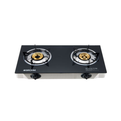 BRUHM BGC-BT2G 2 BURNERS GLASS TOPBGC-BT2G 2 BURNERS