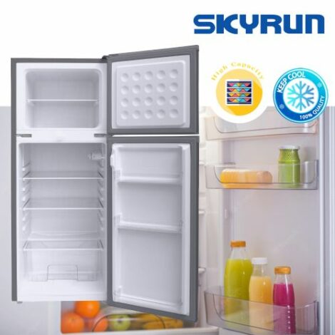 Skyrun 138L Double Door Top Mount Fridge BCD-138K
