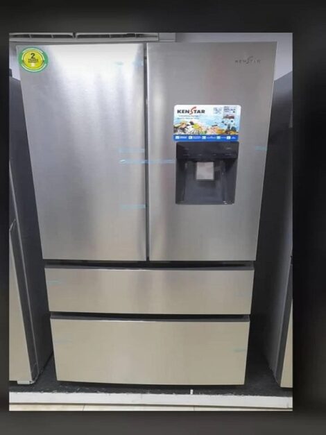 Kenstar SBS Fridge, 4 Door, Bottom Freezer,KSS-650S