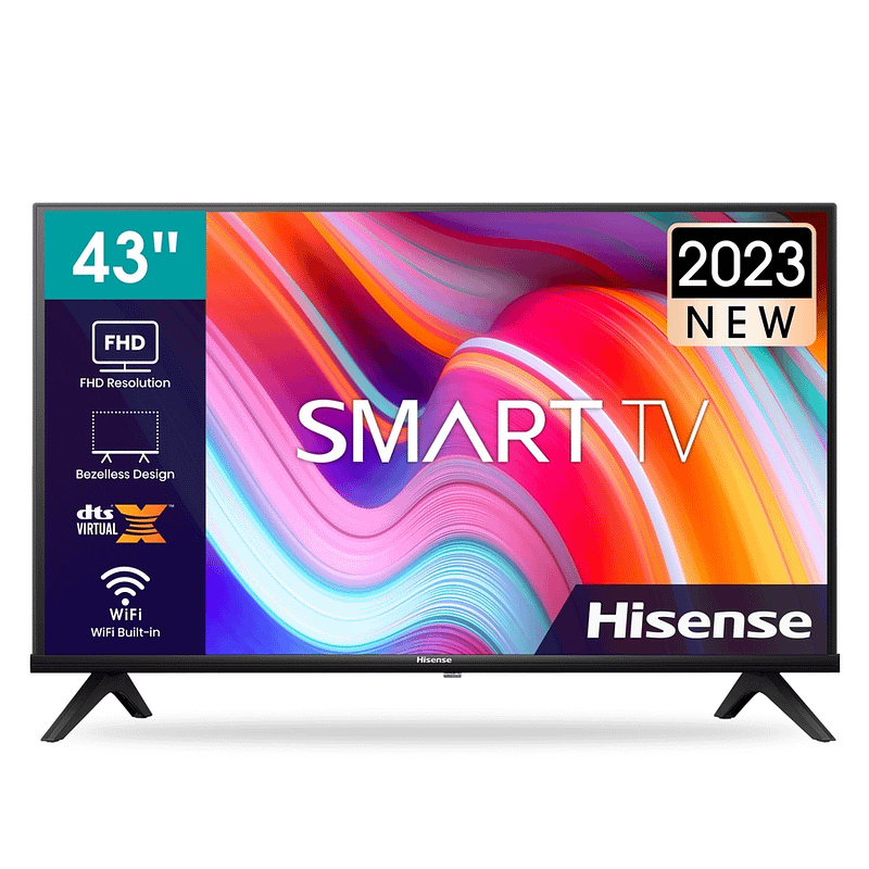 Hisense Smart TV de 43 pulgadas Class A4 Series FHD 1080p Google (43A4K,  modelo 2023) - DTS Virtual: X, modos de juego y deportes, Chromecast