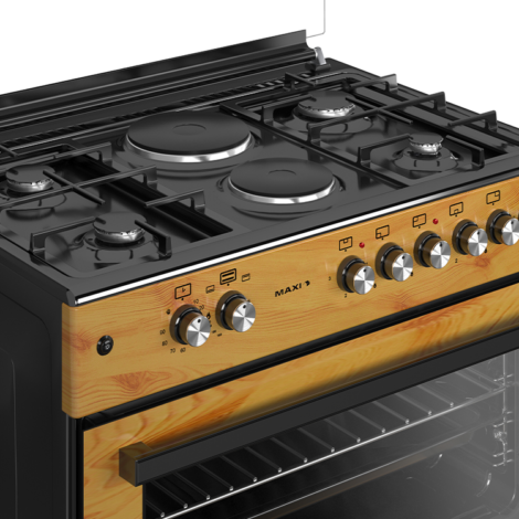 MAXI 60*90 4 GAS 2 ELECTRIC - MAXI 6090 (4+2) WOOD - Image 2