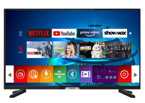 Nexus 55 Inch UHD 4K Frameless Smart Television | NX-TV55 U4K624B (SA) - Image 3