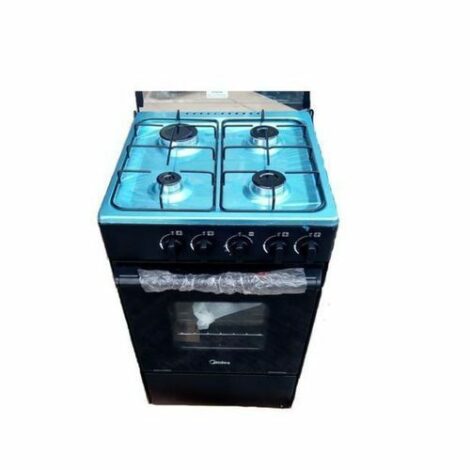 MIDEA 50*55  (4 gas burners + Oven) Freestanding Gas Cooker - CKD - 5055-4G057-S - Image 4