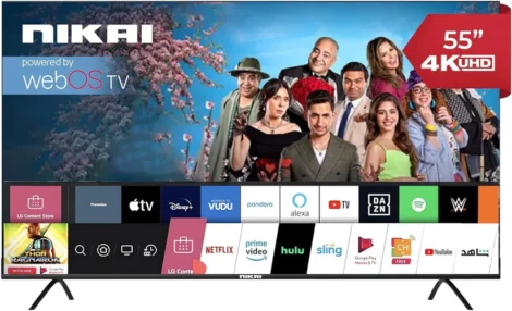 Nikai 55" Web os UHD Smart LED NIK55MEU4STN