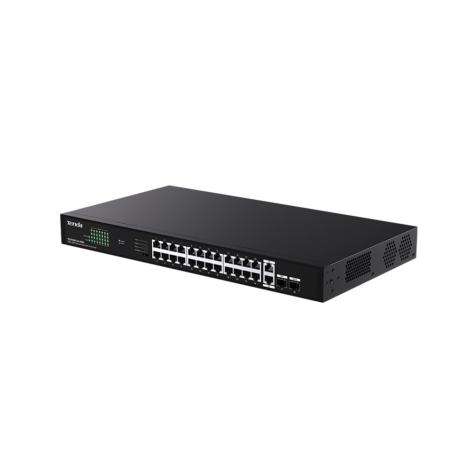 Tenda TEG1128P-24-410W   26GE+2SFP Ethernet Switch With 24-Port PoE - Image 4