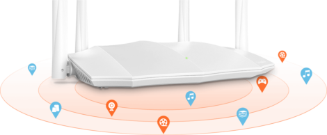 Tenda AC5 v3.0  AC1200 Dual Band WiFi Router - Image 3